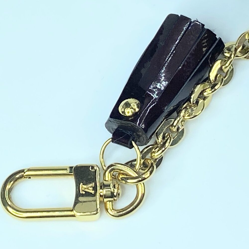 Auth Louis Vuitton Vernis Amaranth Portemonnay Squirrel Case GS419 - Picture 8 of 10
